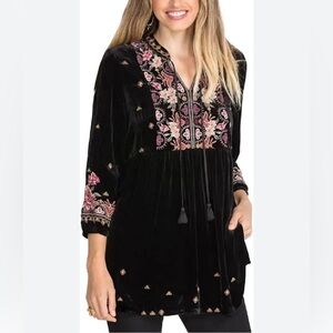 Johnny Was - Velvet Tunic (M)